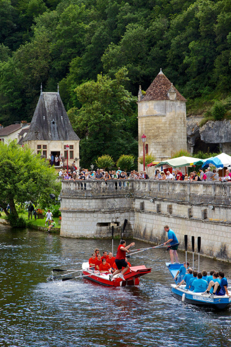 Joutes nautiques à Brantome